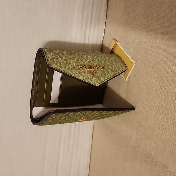 MICHAEL KORS Jet set charm medium envelope trifold bill fold wallet - Picture 4 of 6